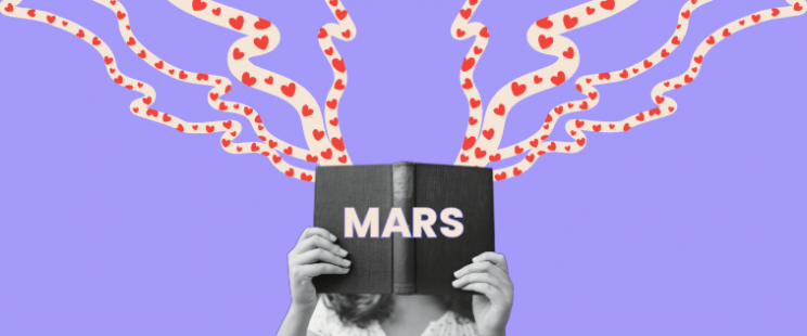 fumée de cœur qui s'échappe d'un livre 