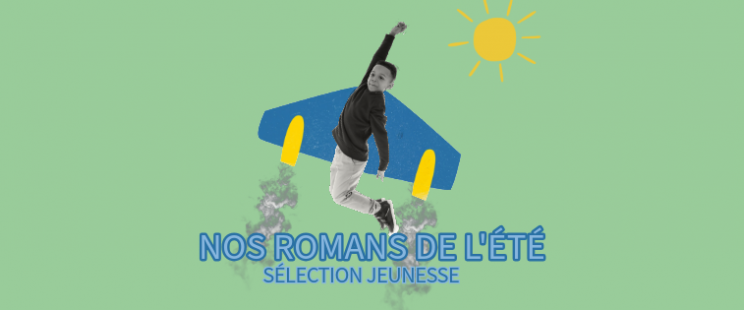 enfant-fusée s'envolant vers le soleil