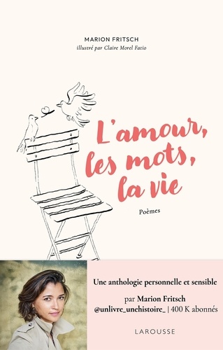 Couverture du livre ~ L'amour, les mots, la vie