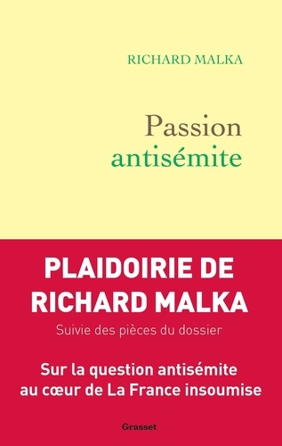 visuel du livrePassion antisémite