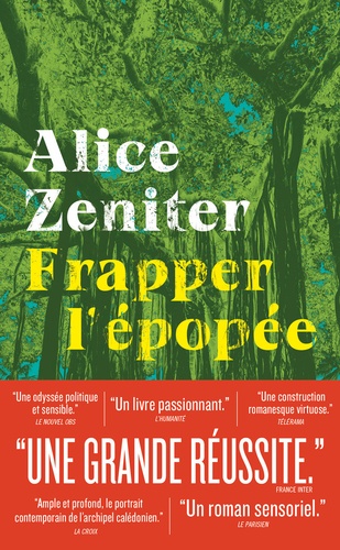 Couverture du livre ~ Frapper l'épopée