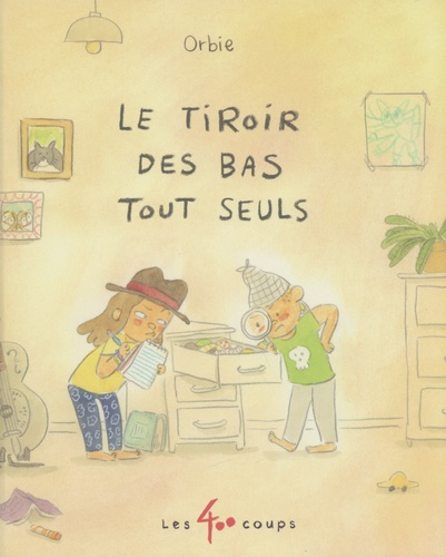 Couverture du livre ~ Le tiroir des bas tout seuls
