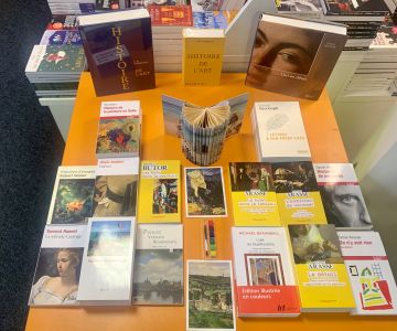 Table peinture librairie