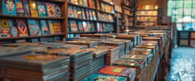 Boutique spécialisée dans les BD et mangas 
