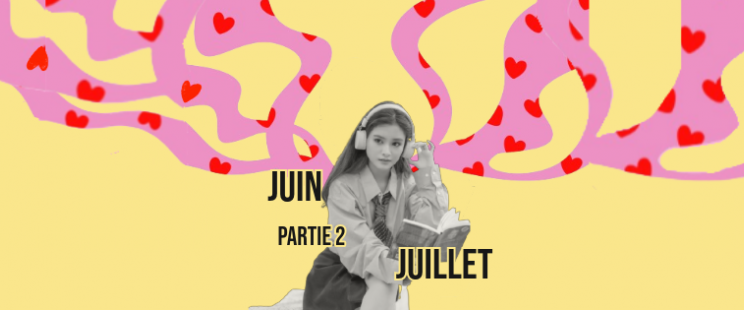 jeune fille entourée de coeur 